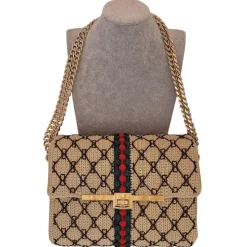 CapriNina - CapriGu - Fine Bag Handmade in Capri - Beige - Handmade in Italy - Exclusive Luxury - Avvenice