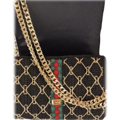 CapriNina - CapriGu - Fine Bag Handmade in Capri - Black - Handmade in Italy - Exclusive Luxury - Avvenice