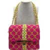CapriNina - CapriGu - Fine Bag Handmade in Capri - Fuchsia - Handmade in Italy - Exclusive Luxury - Avvenice
