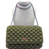 CapriNina - Ninetta Versy - Fine Bag Handmade in Capri - Military Green - Handmade in Italy - Exclusive Luxury - Avvenice