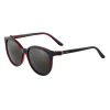 Cartier - Classic - Acetate Black Red Transparent Effect - C de Cartier - Sunglasses - Cartier Eyewear - Avvenice