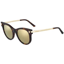 Cartier - Classic - Combined Metal Turtle Gold Champagne - Panthère de Cartier - Sunglasses - Cartier Eyewear - Avvenice