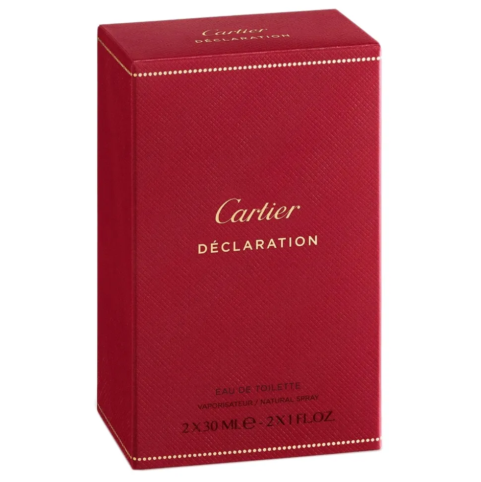 Cartier - Déclaration Eau de Toilette Refill Pack - Luxury Fragrances - 2 x 30 ml - Avvenice