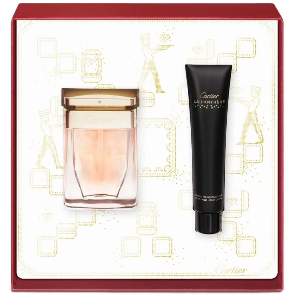 Cartier - La Panthère 50 ml Eau de Parfum Gift Set with 40 ml Hand Cream - Luxury Fragrances - Avvenice