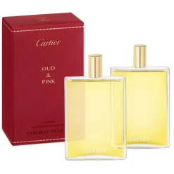 Cartier - Les Nécessaires à Parfum Oud & Pink Parfum Refill Pack - Luxury Fragrances - 2 x 30 ml - Avvenice