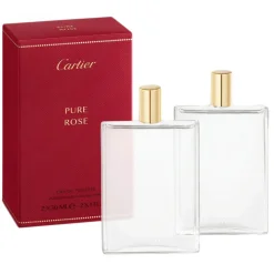 Cartier - Les Nécessaires à Parfum Pure Rose Eau de Toilette Refill Pack - Luxury Fragrances - 2 x 30 ml - Avvenice