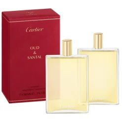 Cartier - Oud & Santal Perfume Refill Pack - Luxury Fragrances - 2 x 30 ml - Avvenice