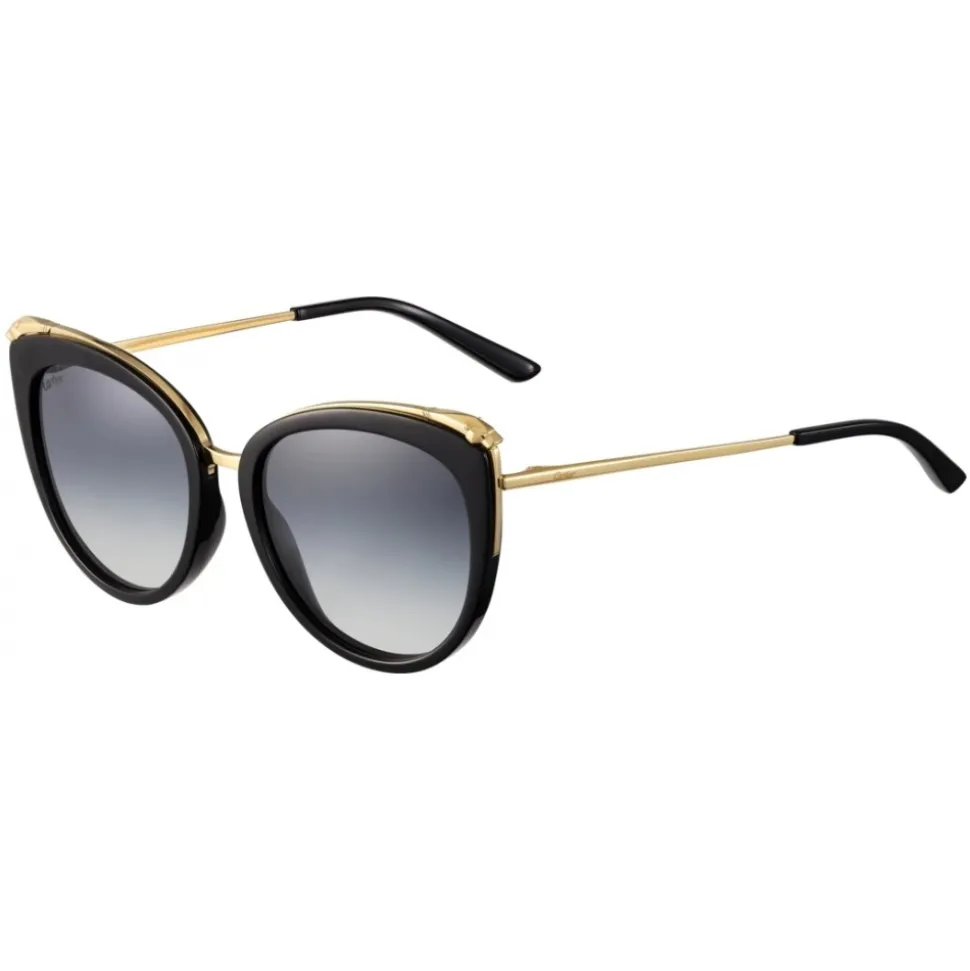 Cartier - Oval - Combined Turtle Gold Champagne - Panthère de Cartier - Sunglasses - Cartier Eyewear - Avvenice