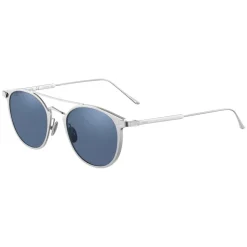 Cartier - Pantos - Metal PVD Grey Palladium Blue - C de Cartier - Sunglasses - Cartier Eyewear - Avvenice