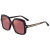 Cartier - Rectangular - Acetate Burgundy Shaded Burgundy Lenses - Panthère de Cartier - Sunglasses - Cartier Eyewear - Avvenice