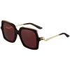 Cartier - Rectangular - Turtle Gold Champagne Bordeaux - Panthère de Cartier - Sunglasses - Cartier Eyewear - Avvenice