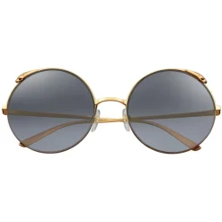 Cartier - Round - Metal Gold Champagne - Panthère de Cartier - Sunglasses - Cartier Eyewear - Avvenice