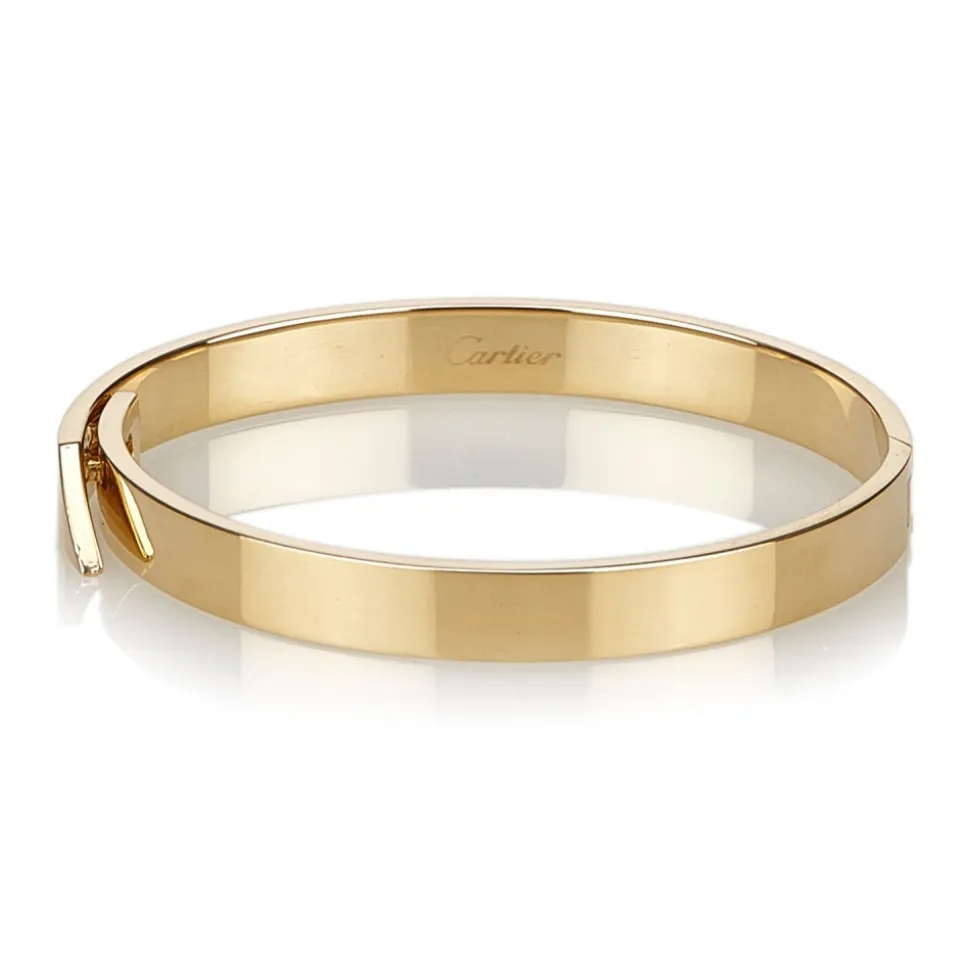 Cartier Vintage - Anniversary Bangle - Cartier Bangle in Yellow Gold and Diamonds - Luxury High Quality - Avvenice