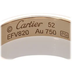 Cartier Vintage - Diamond Love Ring - Cartier Ring in Yellow Gold 18k - Luxury High Quality - Avvenice