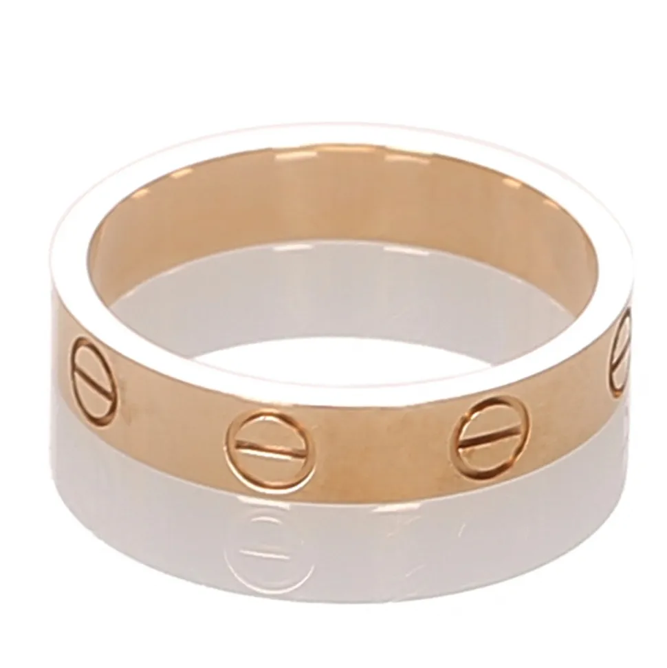 Cartier Vintage - 18K Love Ring - Cartier Ring in Gold 18K - Luxury High Quality - Avvenice