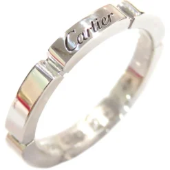 Cartier Vintage - 18K Maillon Panthere Ring - Cartier Ring in Silver - Luxury High Quality - Avvenice