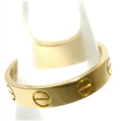 Cartier Vintage - 18K Mini Love Ring - Cartier Ring in Gold - Luxury High Quality - Avvenice