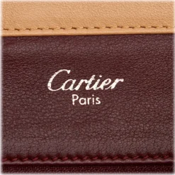 Cartier Vintage - Leather Shoulder Bag - Brown Beige - Leather Shoulder Bag - Luxury High Quality - Avvenice