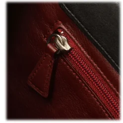 Cartier Vintage - Leather Shoulder Bag - Black - Cartier Handbag in Leather - Luxury High Quality - Avvenice