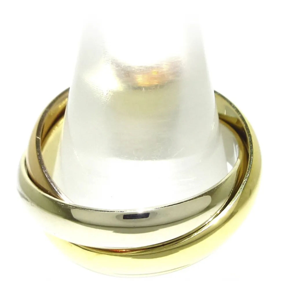 Cartier Vintage - Les Must de Cartier Classic Trinity Ring - Cartier Ring in Gold Silver - Luxury High Quality - Avvenice