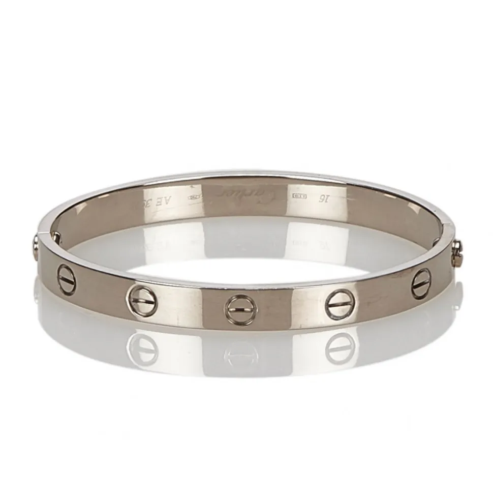 Cartier Vintage - Love Bracelet - Cartier Bracelet in White Gold - Luxury High Quality - Avvenice