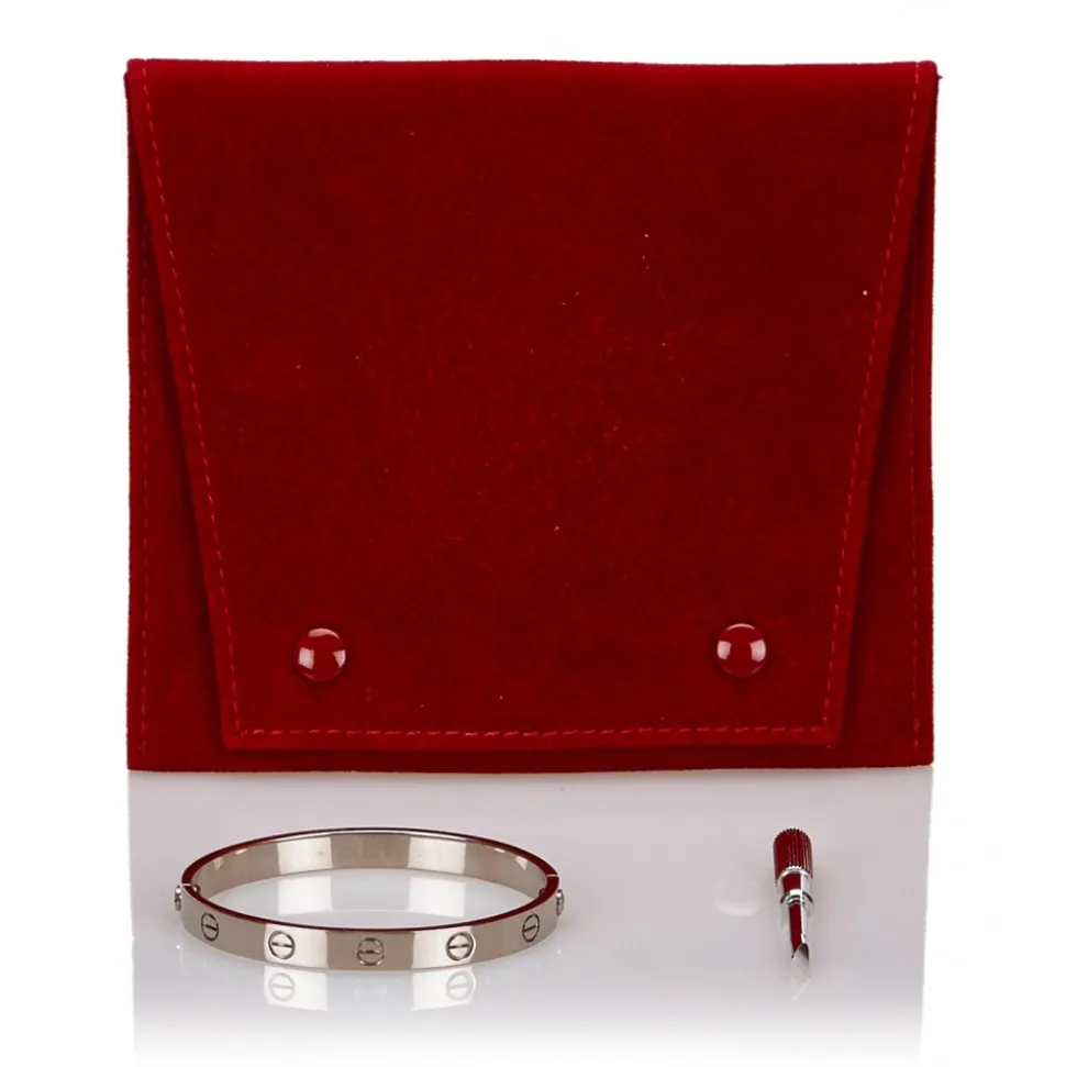 Cartier Vintage - Love Bracelet - Cartier Bracelet in White Gold - Luxury High Quality - Avvenice