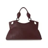 Cartier Vintage - Marcello de Cartier Leather Handbag - Red Burgundy - Cartier Handbag in Leather - Luxury High Quality - Avvenice