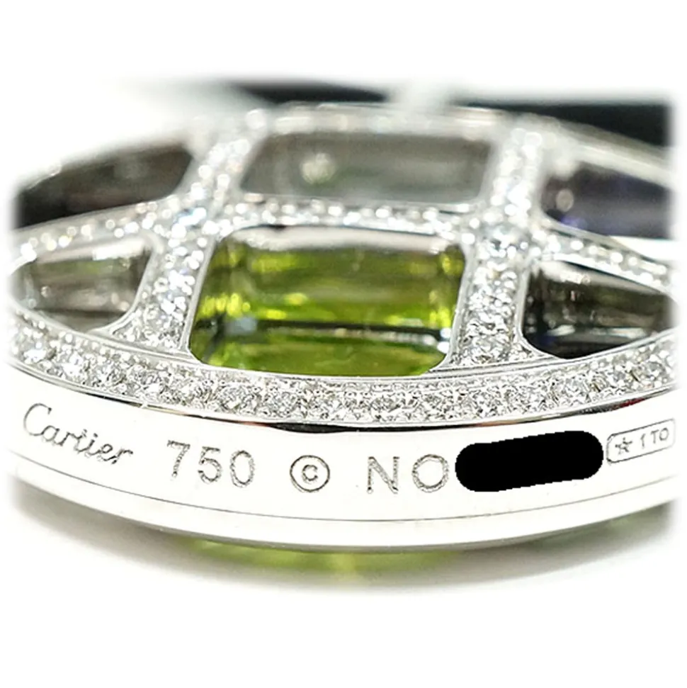 Cartier Vintage - Multistone Pasha de Cartier Pendant Necklace - Cartier Necklace in Gold and Diamonds - Luxury High Quality - Avvenice