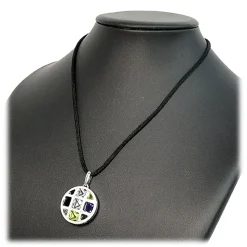 Cartier Vintage - Multistone Pasha de Cartier Pendant Necklace - Cartier Necklace in Gold and Diamonds - Luxury High Quality - Avvenice