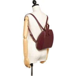 Cartier Vintage - Must de Cartier Leather Backpack - Red Burgundy - Leather Backpack - Luxury High Quality - Avvenice