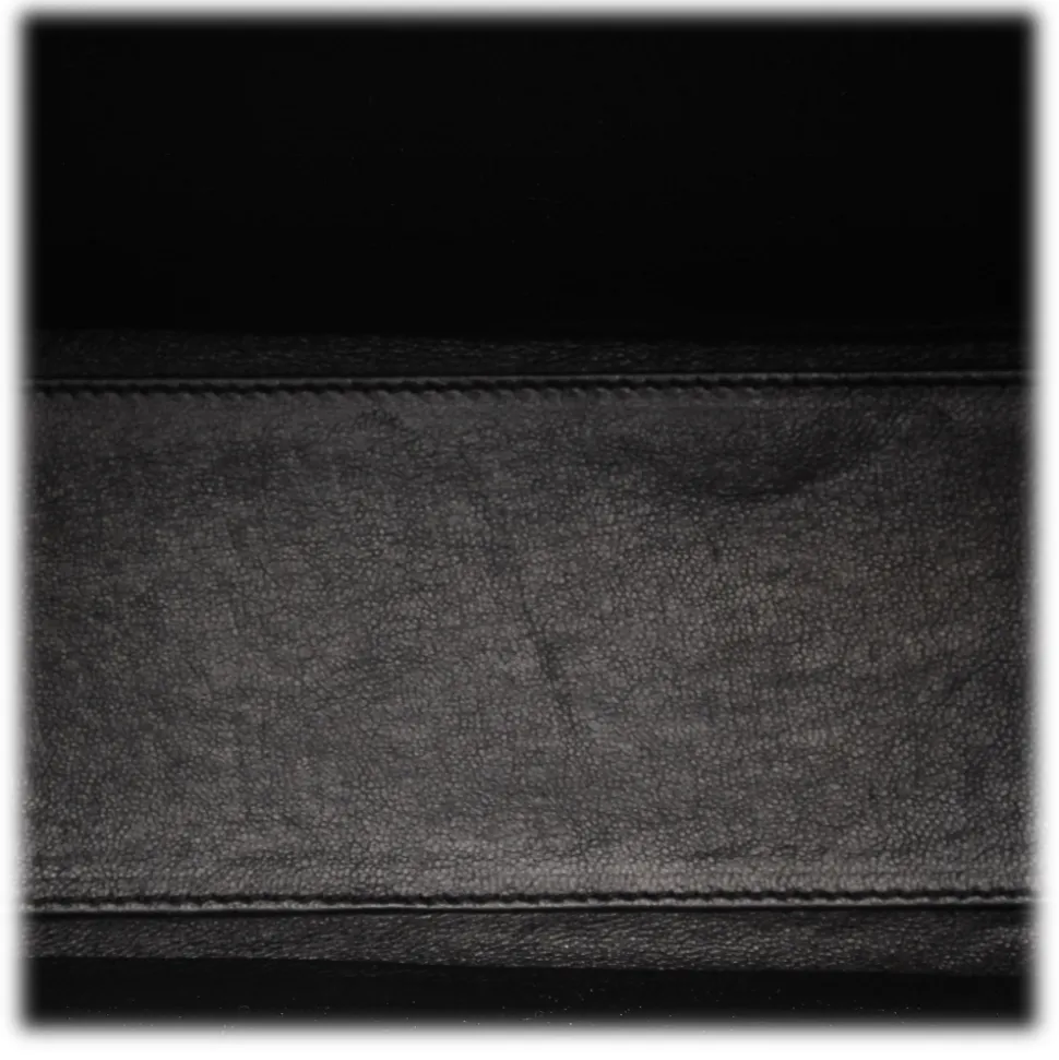 Cartier Vintage - Panthere Leather Handbag - Black - Cartier Handbag in Leather - Luxury High Quality - Avvenice