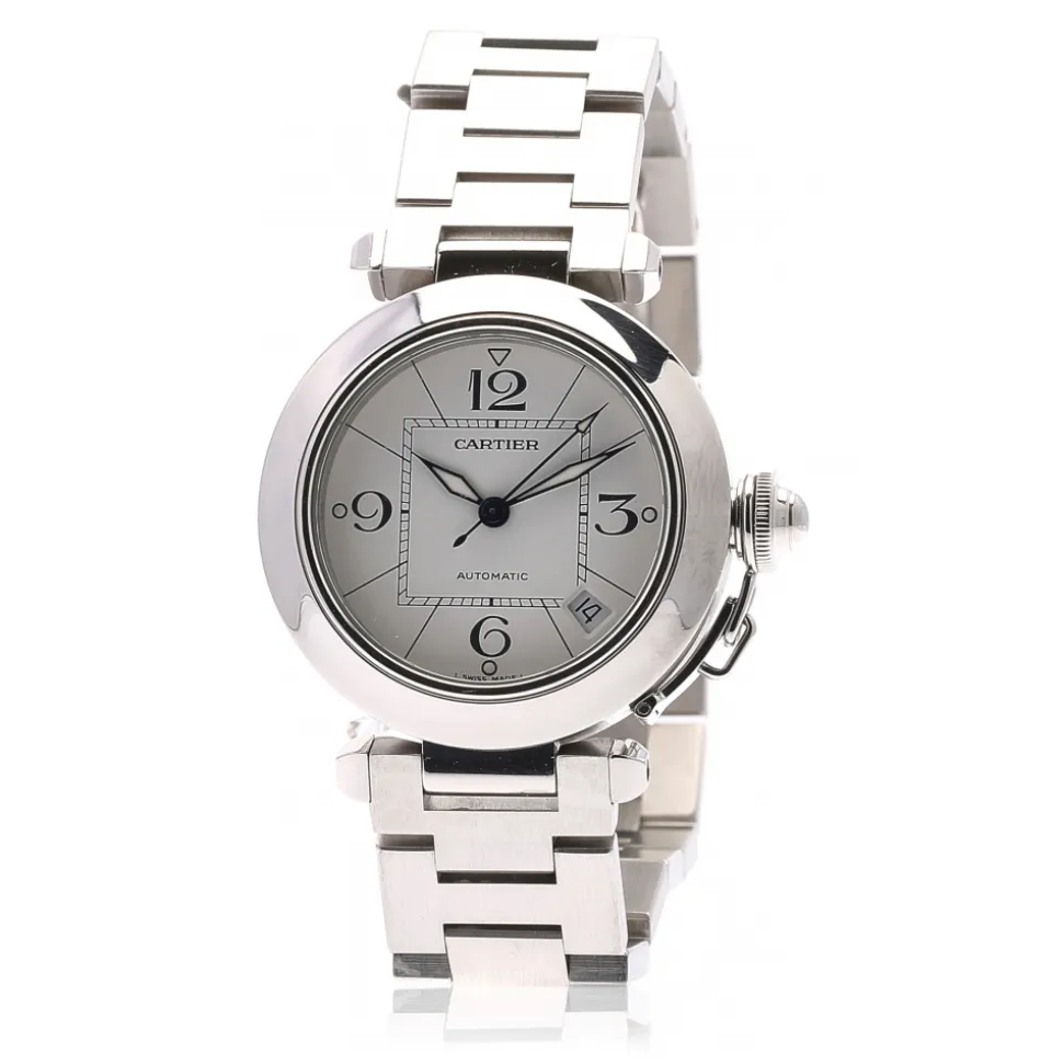 Cartier Vintage - Pasha C Automatic Watch W31074M7 - Cartier Watch in Stainless Steel - Luxury High Quality - Avvenice