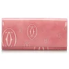 Cartier Vintage - Patent Leather Happy Birthday Long Wallet - Pink - Patent Leather Wallet - Luxury High Quality - Avvenice