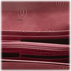 Cartier Vintage - Patent Leather Happy Birthday Long Wallet - Pink - Patent Leather Wallet - Luxury High Quality - Avvenice