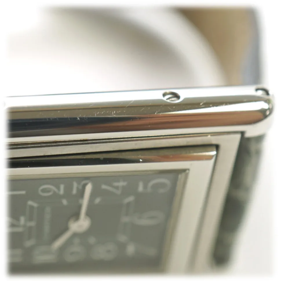 Cartier Vintage - Stainless Steel Tank Basculante Quartz Watch W1011158 - Cartier Watch Grey - Luxury High Quality - Avvenice