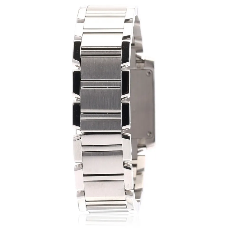Cartier Vintage - Stainless Steel Tank Francaise Quartz Watch W51030Q3 - Cartier Watch in Stainless Steel - Luxury High Quality - Avvenice