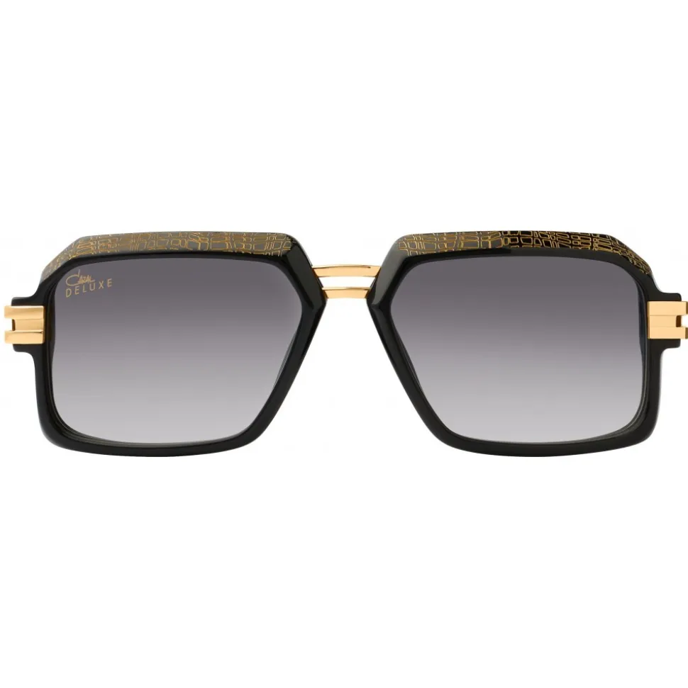 Cazal - Vintage 6004 3 100 - Legendary - Deluxe - Black Gold - Sunglasses - Cazal Eyewear - Avvenice