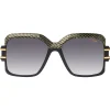 Cazal - Vintage 623 3 Leather - Legendary - Limited Edition - Black Gold - Sunglasses - Cazal Eyewear - Avvenice