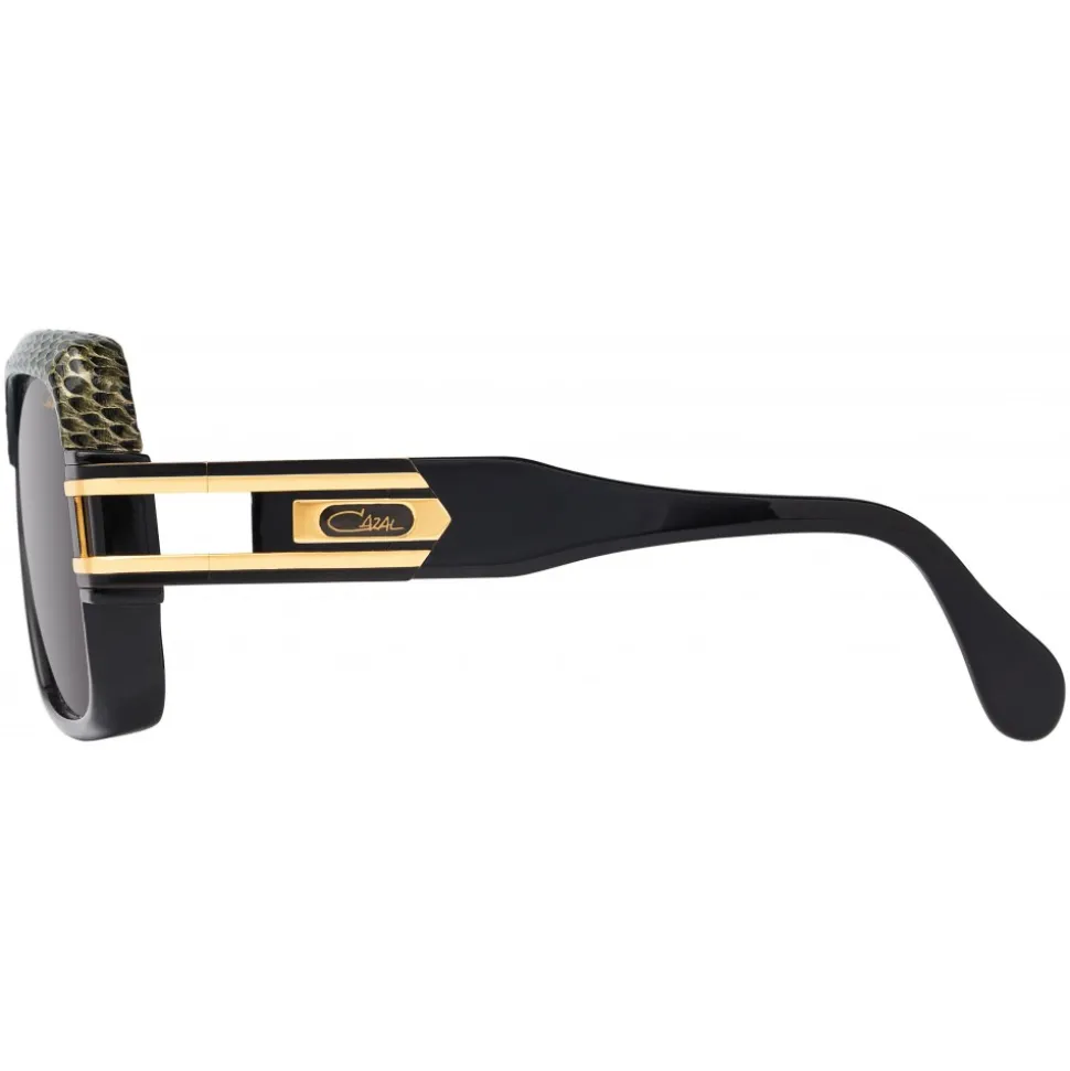 Cazal - Vintage 623 3 Leather - Legendary - Limited Edition - Black Gold - Sunglasses - Cazal Eyewear - Avvenice