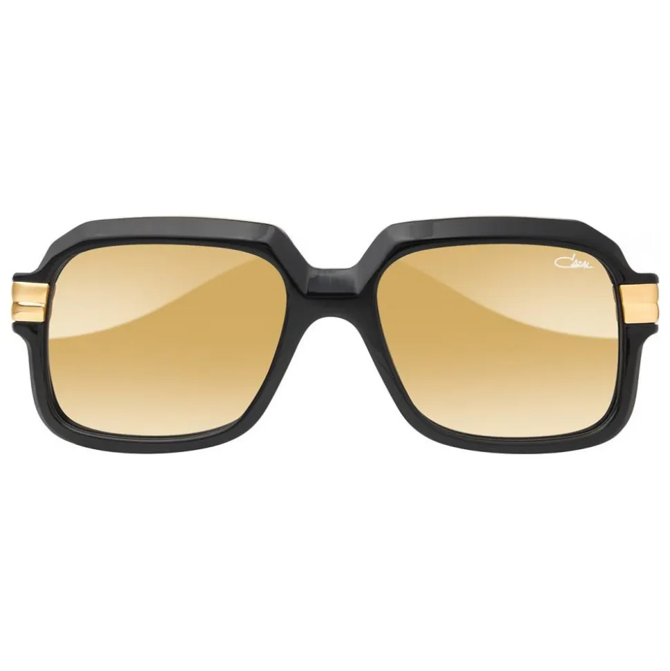 Cazal - Vintage 667 - Legendary - Limited Edition - Black - Gold - Mirrored Lenses - Sunglasses - Cazal Eyewear - Avvenice