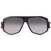 Cazal - Vintage 163 - Legendary - Red Matt with Black Trim - Sunglasses - Cazal Eyewear - Avvenice