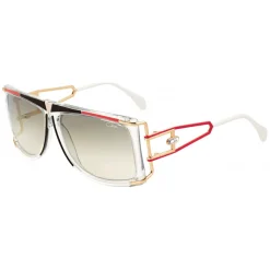 Cazal - Vintage 866 - Legendary - Red Black White Crystal - Sunglasses - Cazal Eyewear - Avvenice