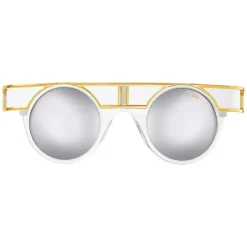 Cazal - Vintage 002 - Legendary - Limited Edition - White - Gold - Sunglasses - Cazal Eyewear - Avvenice