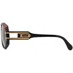 Cazal - Vintage 163 Leather - Legendary - Limited Edition - Black - Red - Sunglasses - Cazal Eyewear - Avvenice