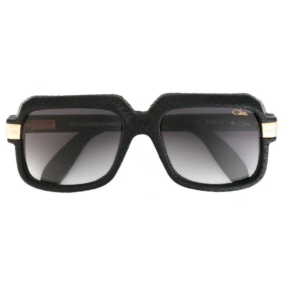 Cazal - Vintage 607 Leather - Legendary - Limited Edition - Red - Black - Sunglasses - Cazal Eyewear - Avvenice