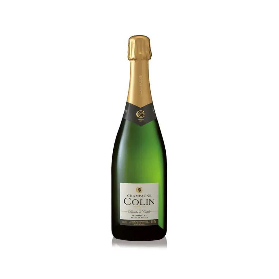 Champagne Colin - Champagne Blanche De Castille Premier Cru - Chardonnay - Luxury Limited Edition - 750 ml - Avvenice