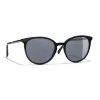 Chanel - Butterfly Sunglasses - Black Gray - Chanel Eyewear - Avvenice