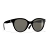 Chanel - Butterfly Sunglasses - Black Beige Brown - Chanel Eyewear - Avvenice