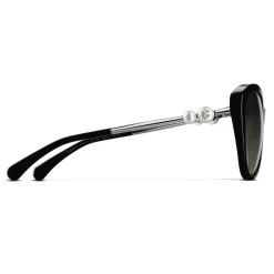 Chanel - Butterfly Sunglasses - Black Gray - Chanel Eyewear - Avvenice