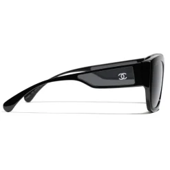 Chanel - Butterfly Sunglasses - Black Gray - Chanel Eyewear - Avvenice